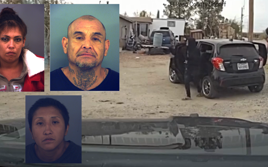 Fugitivo Arrestado y Dos Sospechosos Tras Persecución en San Elizario