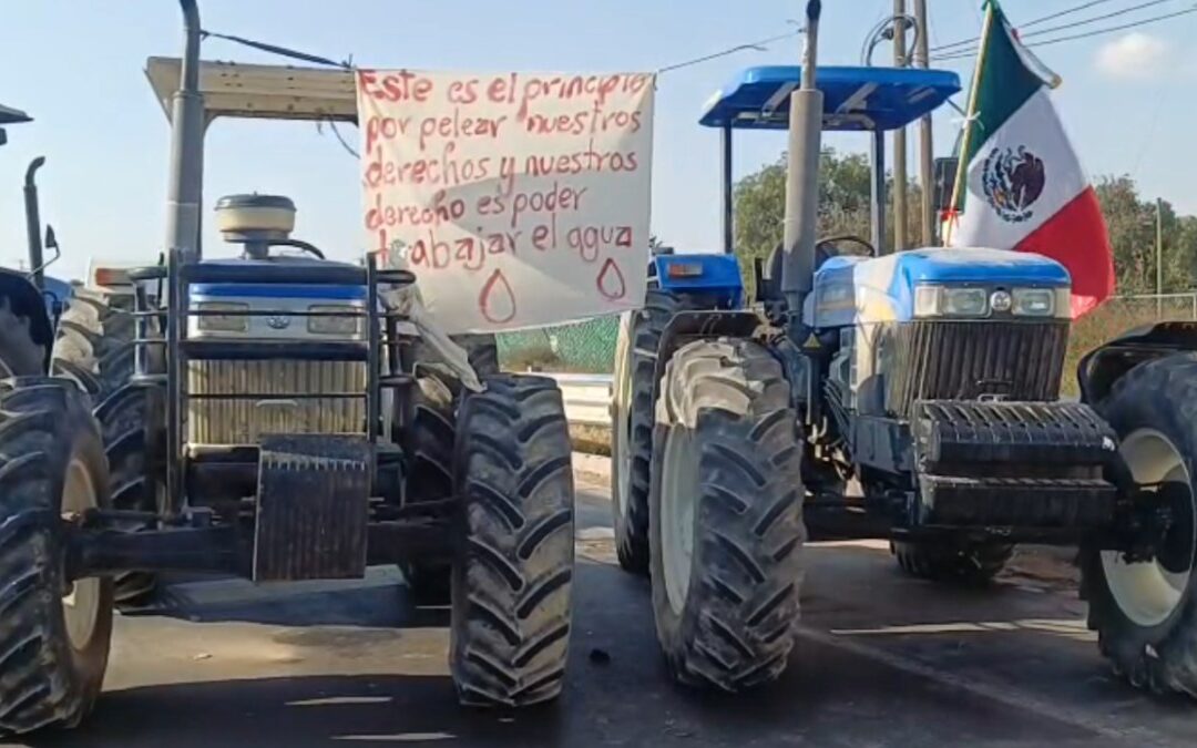Campesinos de Quecholac en Puebla: ‘No dejaremos el agua, aunque sea por la vida’