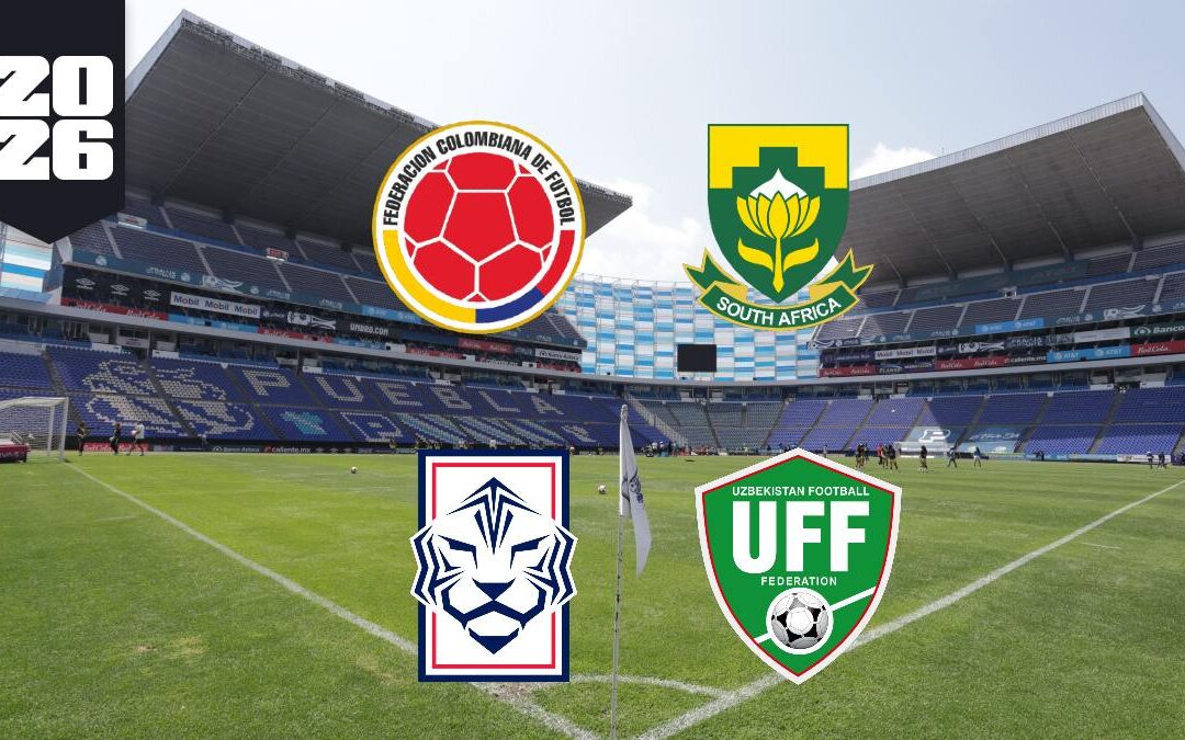 Mundial 2026: Puebla como sede para Colombia, Corea del Sur, Sudáfrica y Uzbekistán