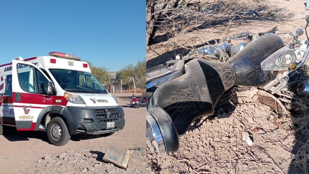 Accidente de motocicleta en Viesca deja un muerto y tres lesionados