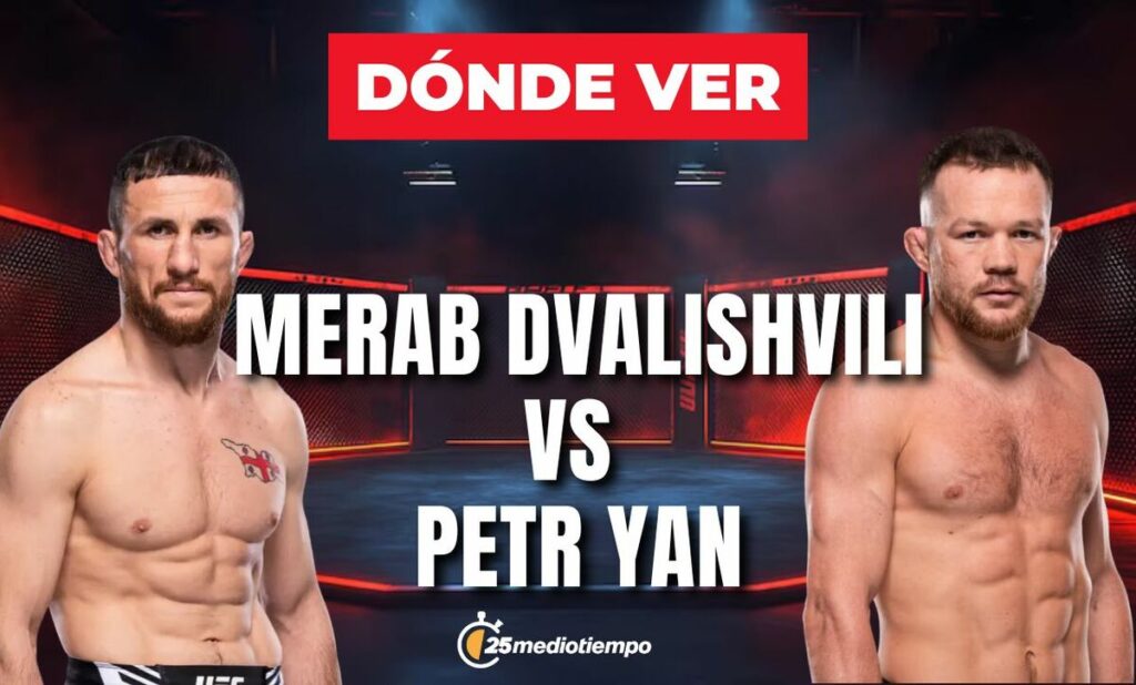 Cómo ver Merab Dvalishvili vs Petr Yan: Horario y Canal de la Pelea de UFC 323