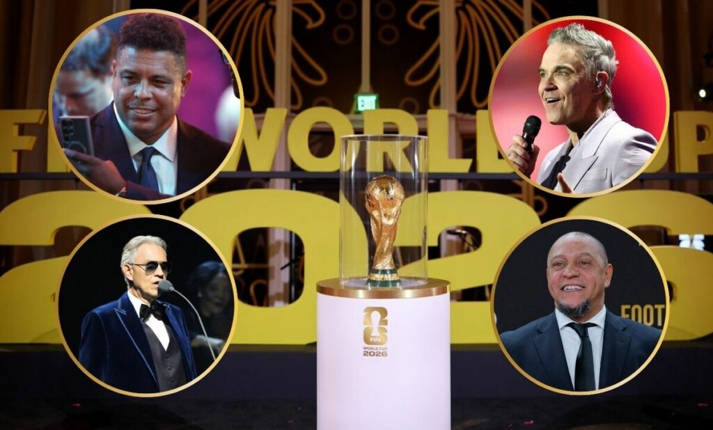 Famosos y Leyendas que Brillaron en el Sorteo del Mundial 2026