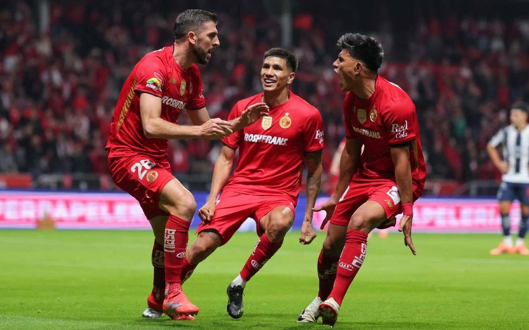 Toluca Domina a Rayados y Avanza a la Final de la Liga MX en Busca del Bicampeonato