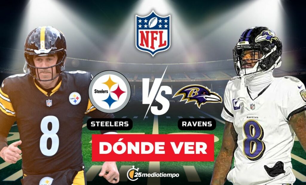 Steelers vs Ravens: Guía Completa para Ver EN VIVO el Partido de la Semana 14 de la NFL 2025