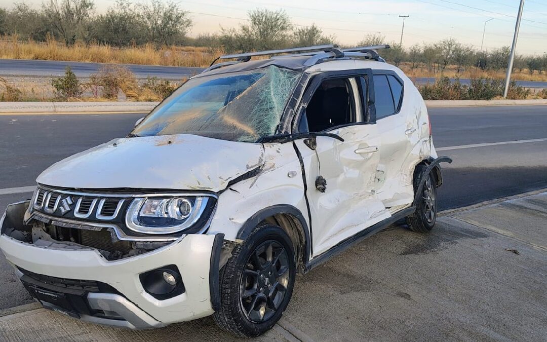 Accidente de tráfico en la carretera El Esterito: tres mujeres gravemente lesionadas tras una aparatosa volcadura
