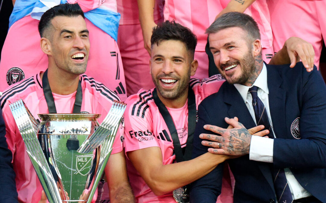 Sergio Busquets y Jordi Alba se despiden del futbol como campeones en Inter Miami