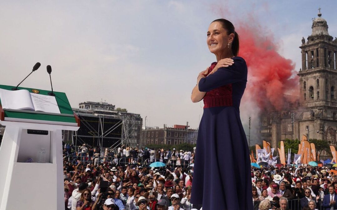 Sheinbaum Agradece a los Jóvenes por Celebrar 7 Años de la 4T en Tampa Bay