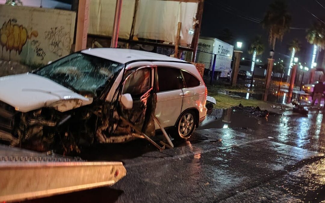 Conductor Ebrio Provoca Accidente de Tráfico en Torreón-San Pedro